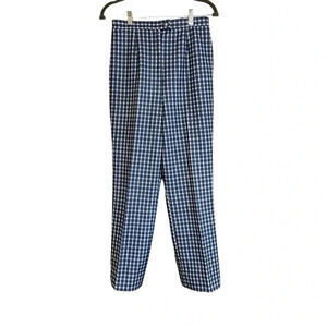 Alex Colman Vintage Blue White Plaid Pants